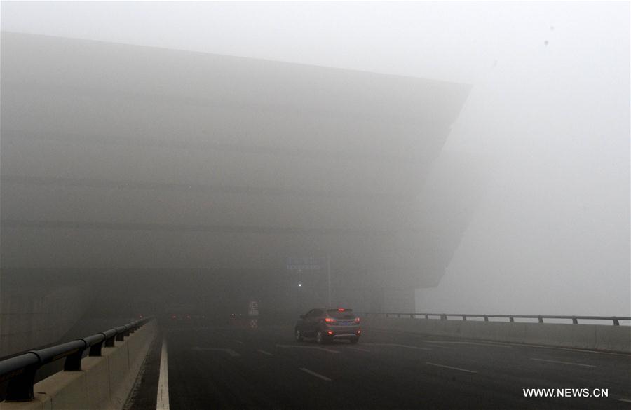 CHINA-ZHENGZHOU-SMOG (CN)