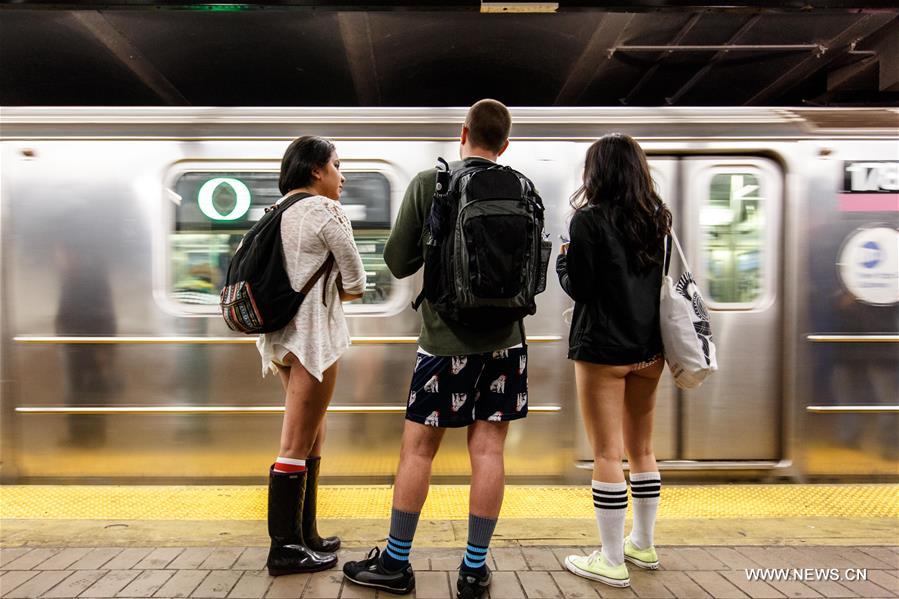 The event is organized by Improv Everywhere, this self described 'prank collective', which draws thousands of participants in New York City and around the world