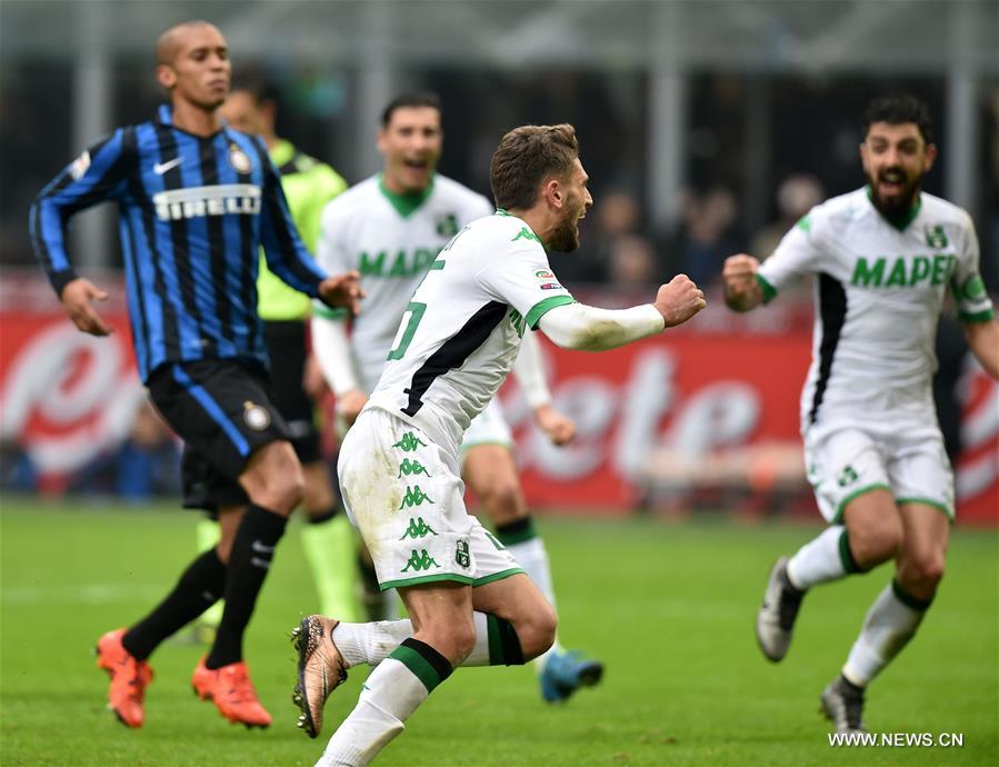 Inter Milan lost 0-1.
