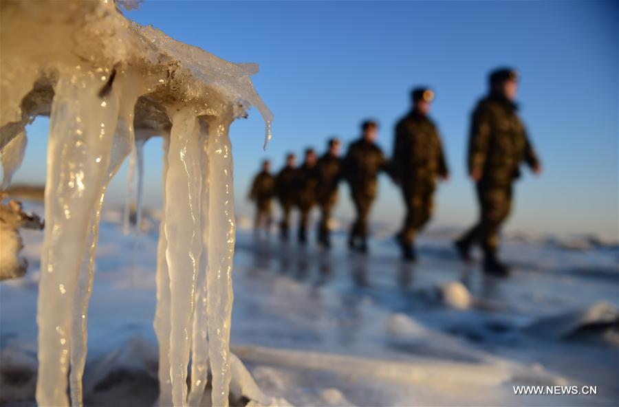 CHINA-LIAONING-XINGCHENG-SEA ICE (CN)