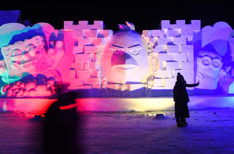 CHINA-JILIN-CHANGBAI MOUNTAIN-SNOW SCULPTURE (CN)