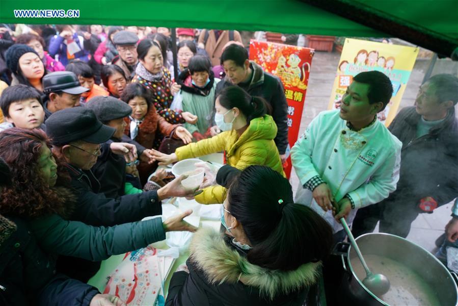 CHINA-LABA FESTIVAL-PORRIDGE (CN)