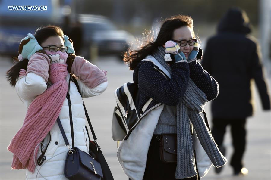 CHINA-BEIJING-TEMPERATURE DROP (CN)