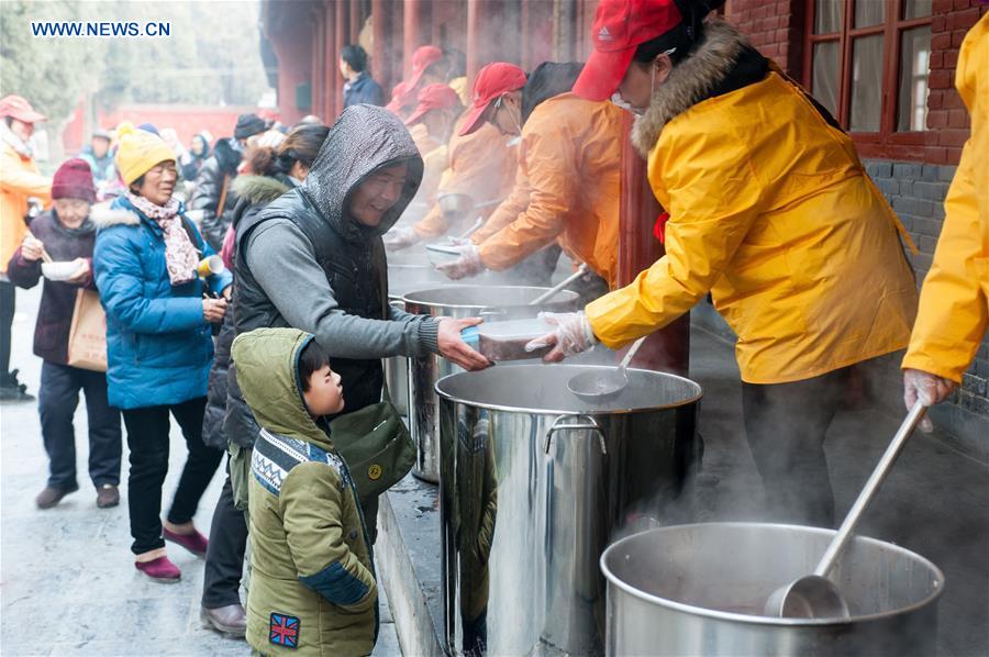 CHINA-LABA FESTIVAL-PORRIDGE (CN)