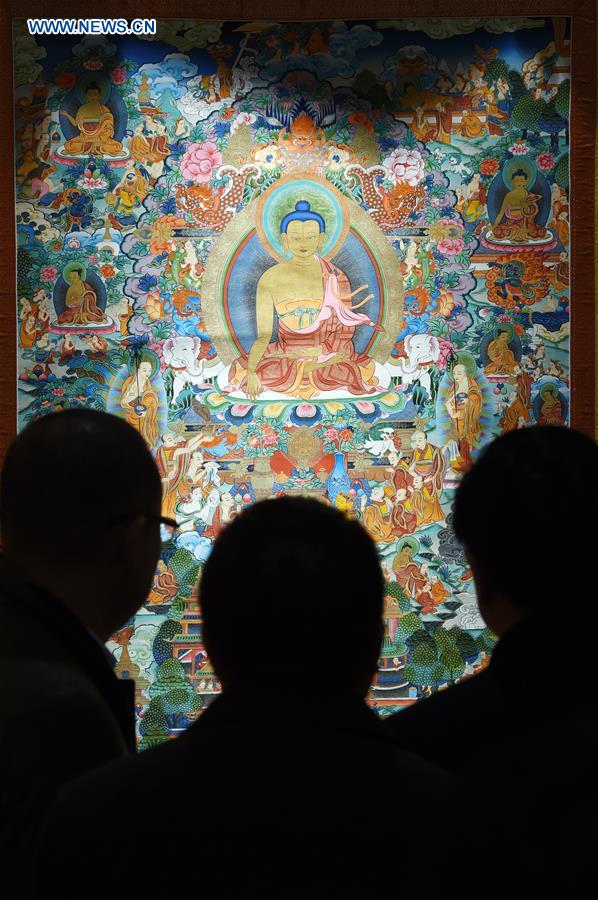 CHINA-LANZHOU-ART-THANGKA-SHOW (CN)