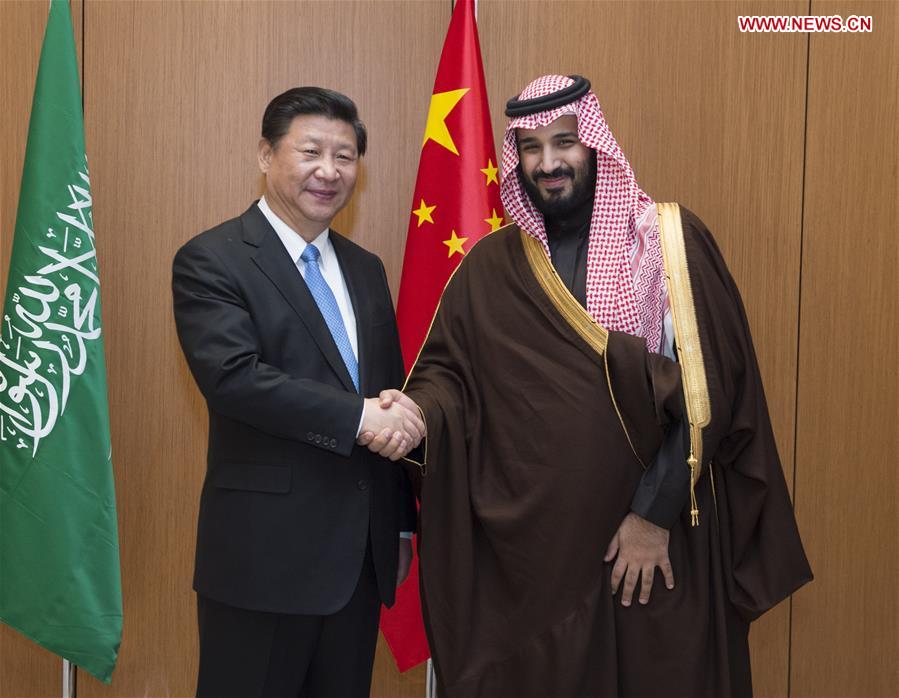  Xi arrived here on Tuesday for a state visit to Saudi Arabia, the first stop of his three-nation tour of the Middle East