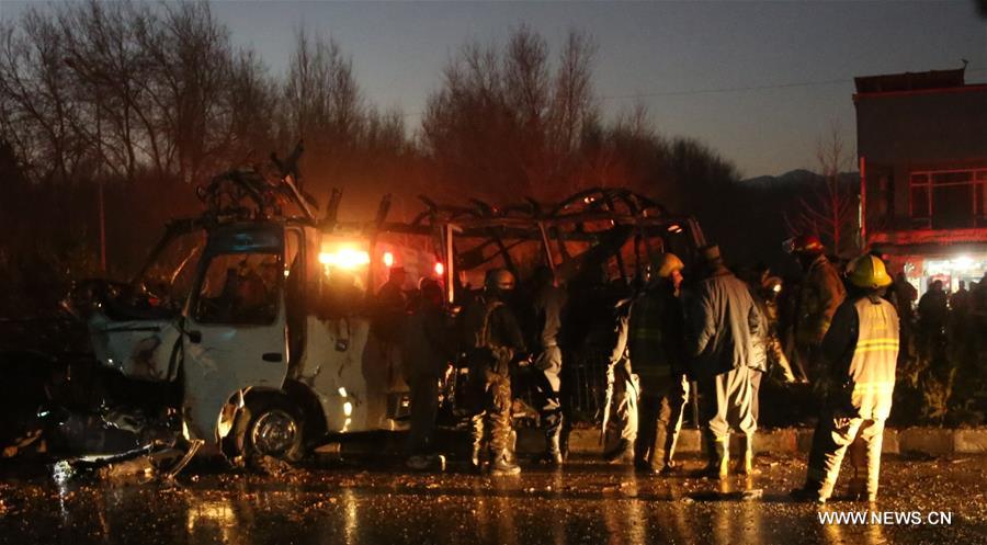 AFGHANISTAN-KABUL-SUICIDE ATTACK