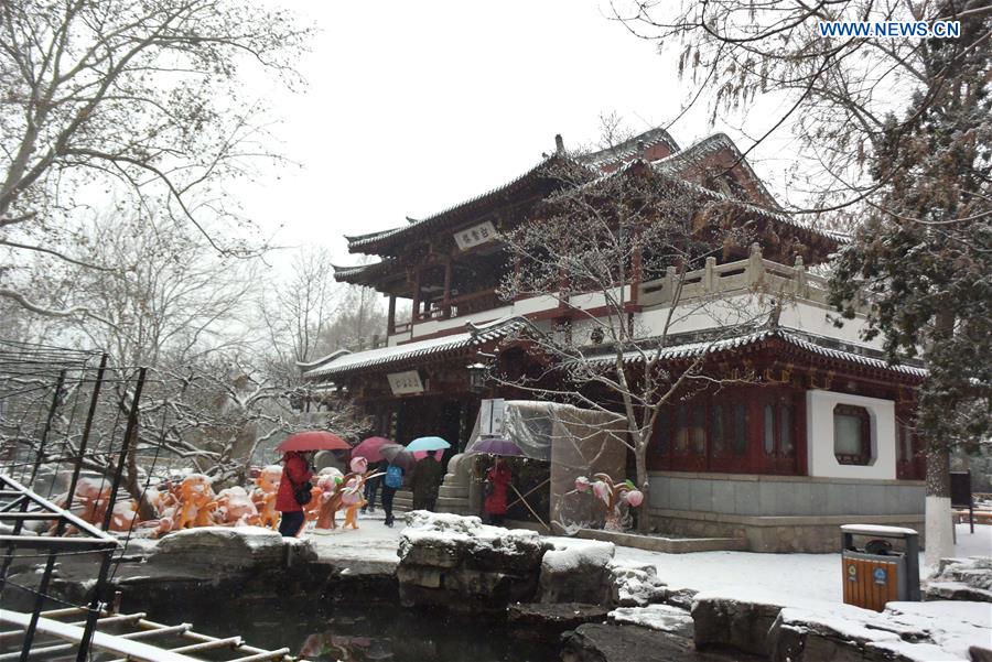 CHINA-JINAN-SNOWFALL (CN)