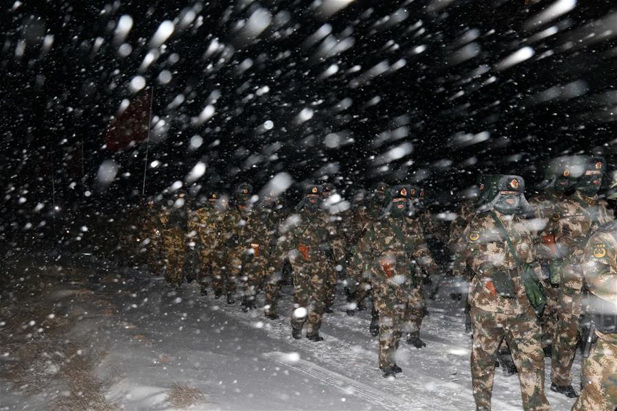 #CHINA-NINGXIA-YINCHUAN-SOLDIERS-DRILL (CN*)