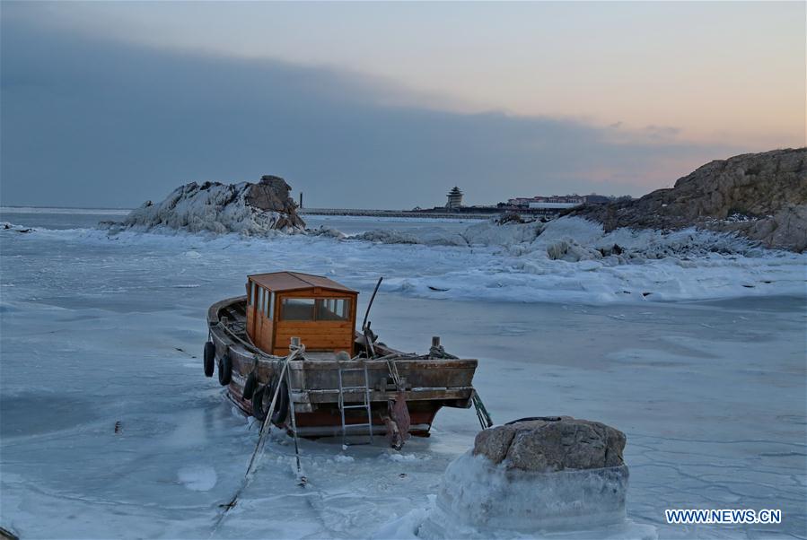 CHINA-HEBEI-QINHUANGDAO-SEA ICE (CN)