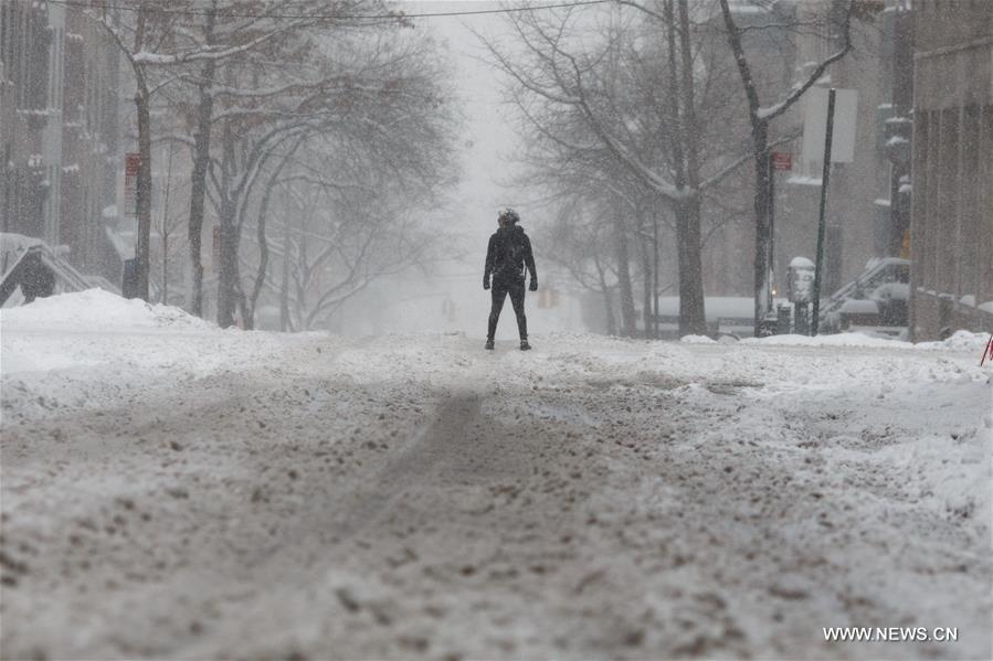 The New York metropolitan region is being pummeled by a massive blizzard, forcing Gov. Andrew Cuomo to issue a travel ban that impacts roads and railways