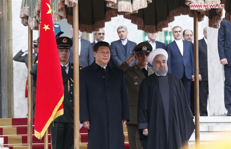 IRAN-TEHRAN-CHINA-XI JINPING-VISIT 