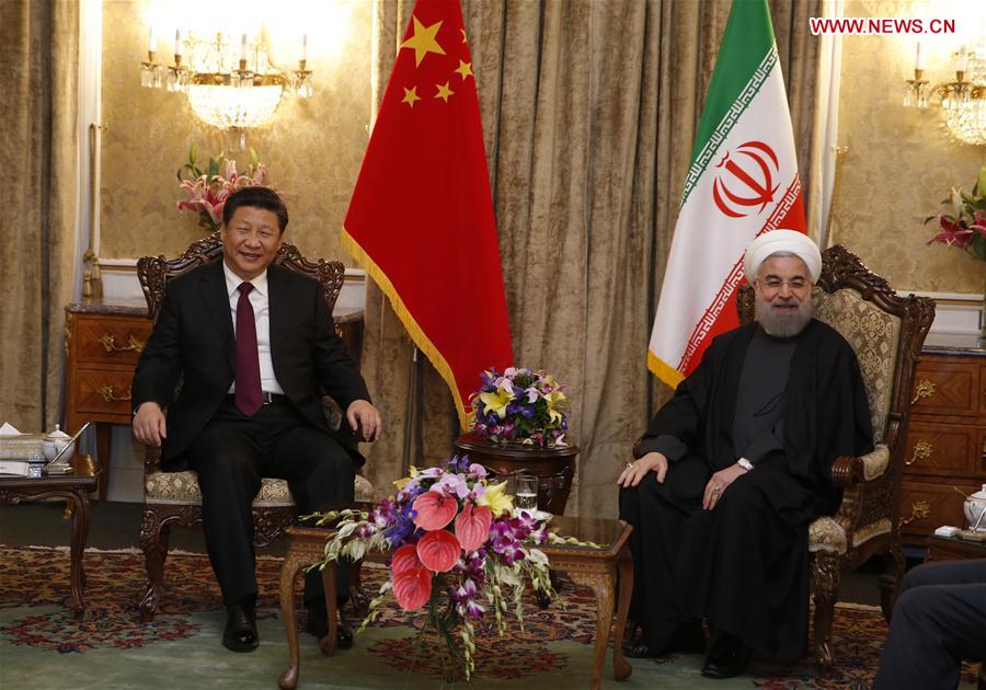 IRAN-TEHRAN-CHINA-XI JINPING-VISIT 