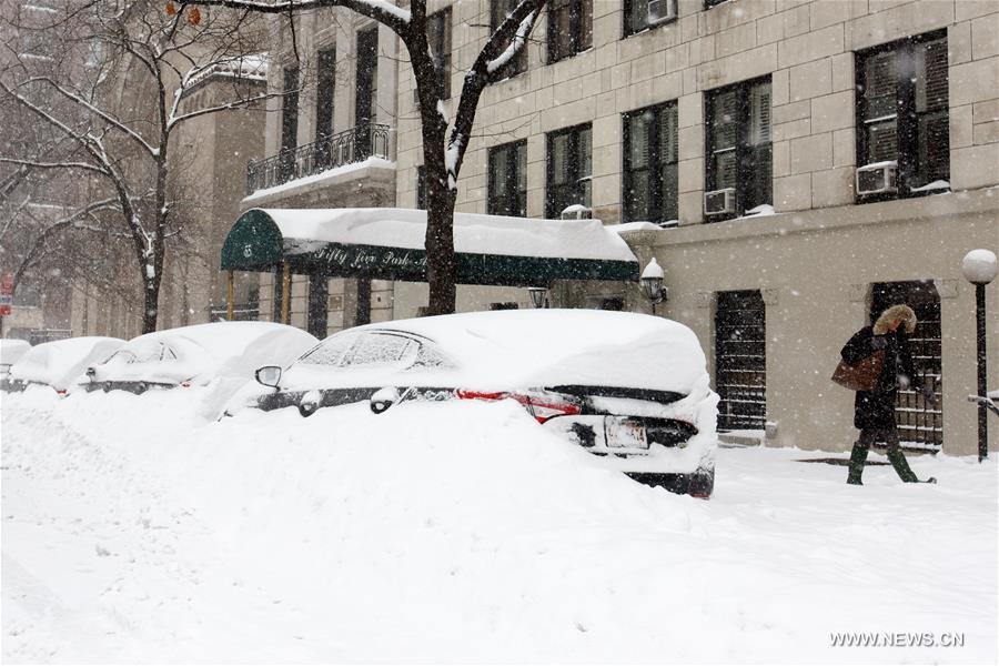 The New York metropolitan region is being pummeled by a massive blizzard, forcing Gov. Andrew Cuomo to issue a travel ban that impacts roads and railways