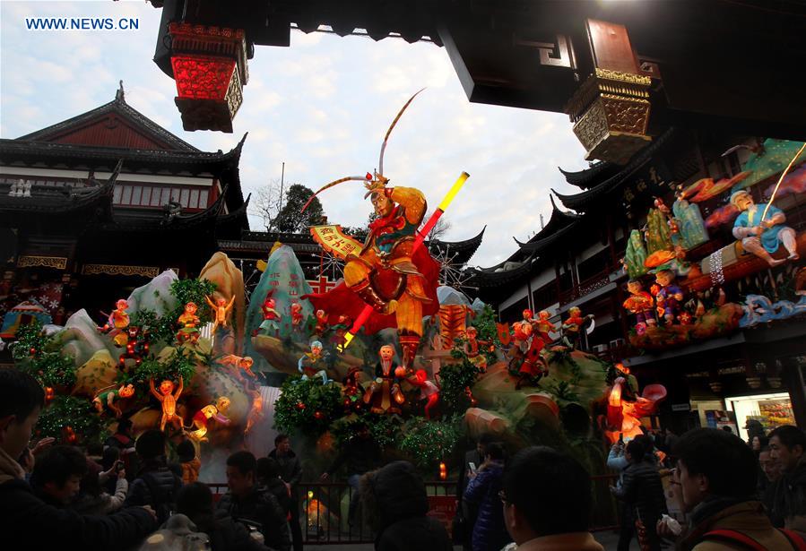 CHINA-SHANGHAI-YUYUAN GARDEN-LANTERN (CN)