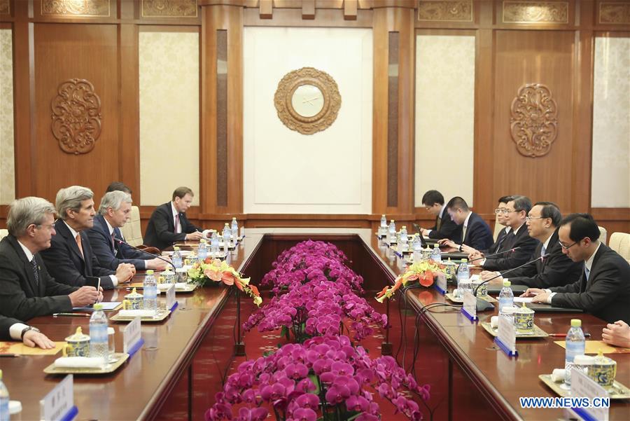 CHINA-US-YANG JIECHI-KERRY-MEETING (CN)