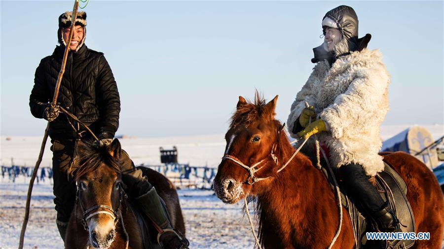 #CHINA-INNER MONGOLIA-HULUNBUIR-WINTER-GRAZING (CN)