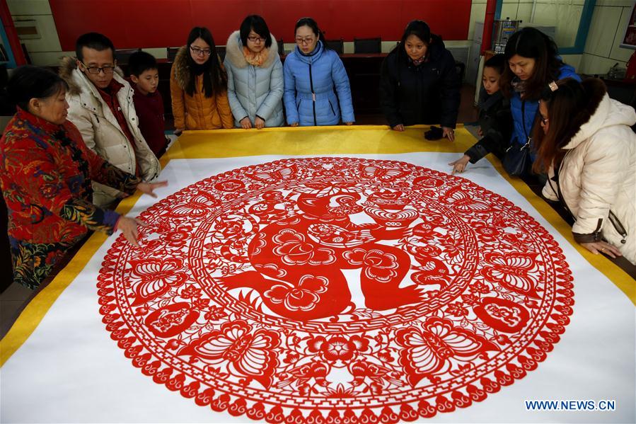 CHINA-SHANXI-SPRING FESTIVAL-PAPER-CUTTING (CN)