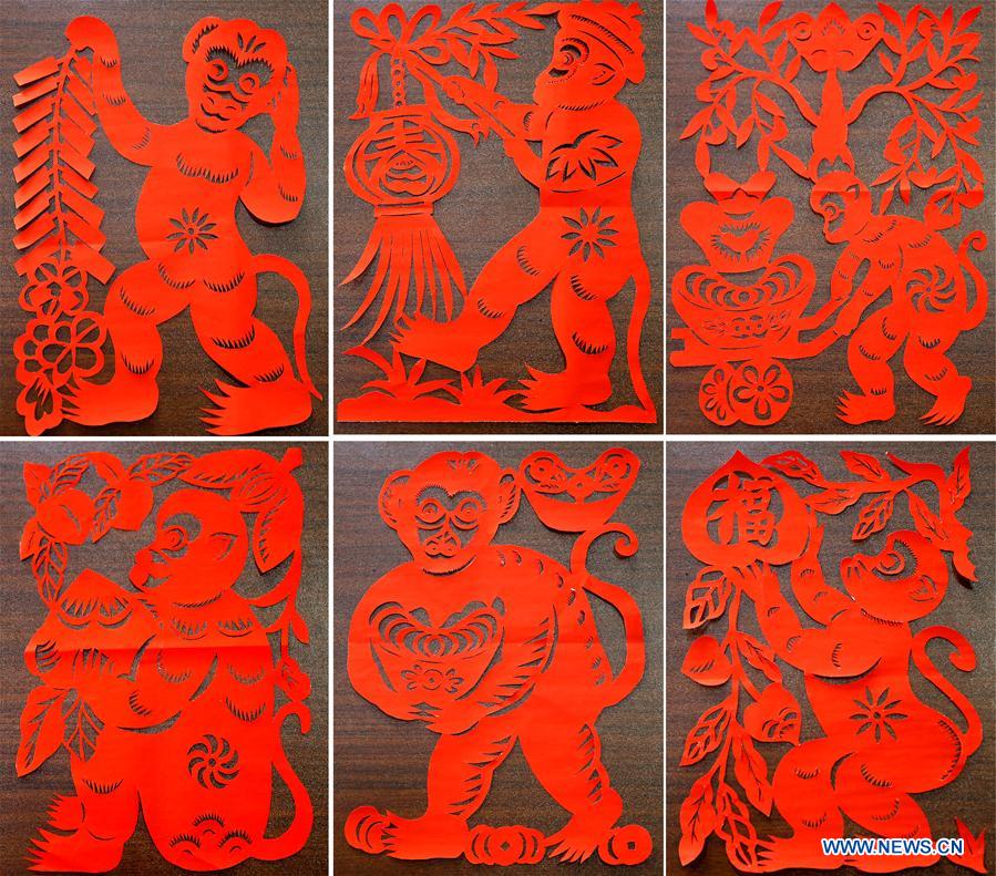 CHINA-SHANXI-SPRING FESTIVAL-PAPER-CUTTING (CN)