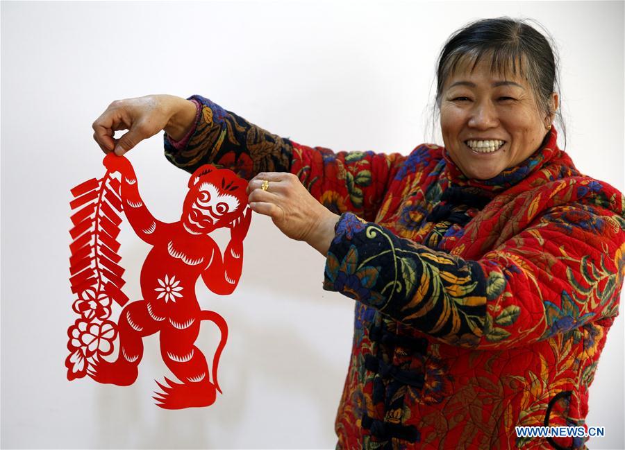 CHINA-SHANXI-SPRING FESTIVAL-PAPER-CUTTING (CN)