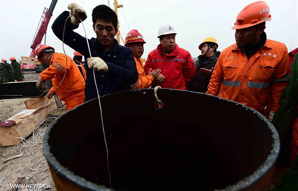 Shandong rescue: One miner lifted out after being trapped 36 days