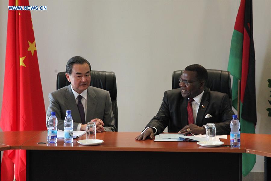 MALAWI-LILONGWE-CHINA-WANG YI-VISIT