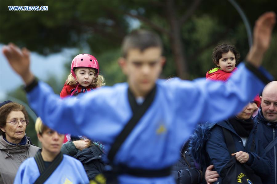 ITALY-ROME-TEMPLE FAIR-CHINESE LUNAR NEW YEAR-CHILDREN