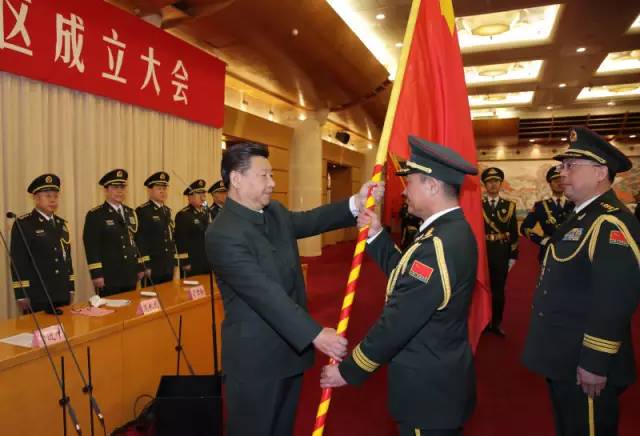 七大军区改为五大战区的意义_几大军区调整为几大战区_习近平视察东部战区机关
