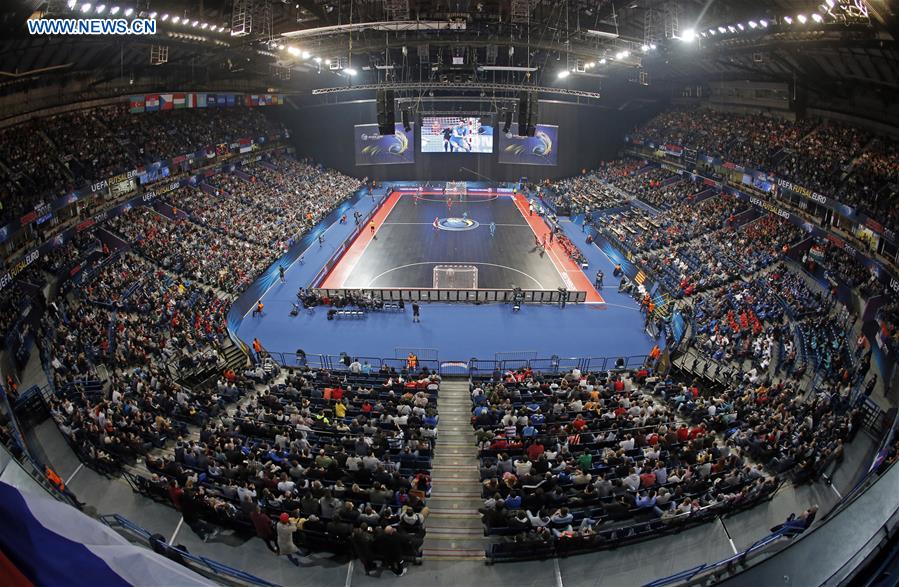 (SP)SERBIA-BELGRADE-FUTSAL-EURO-SERBIA VS SLOVENIA