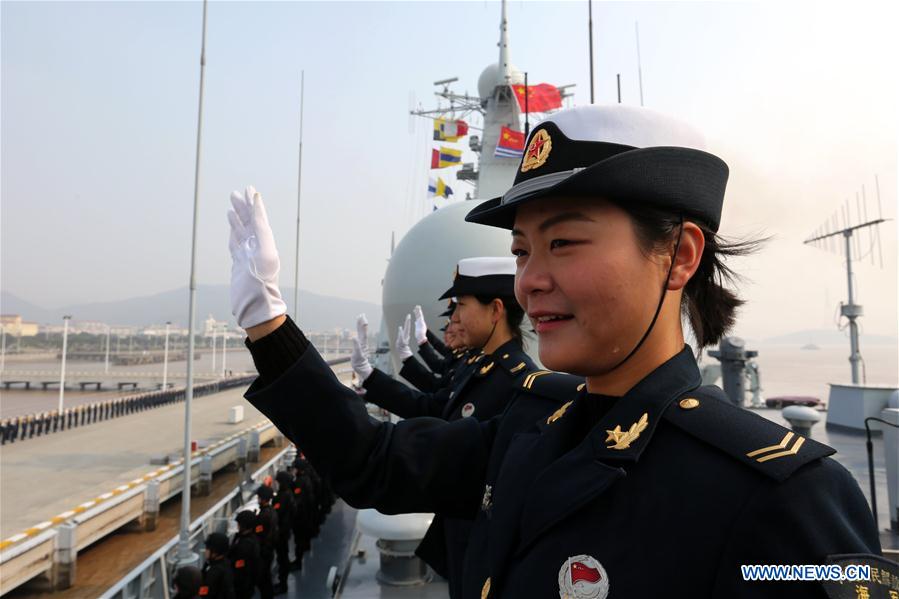 CHINA-NAVAL FLEET-RETURN (CN)