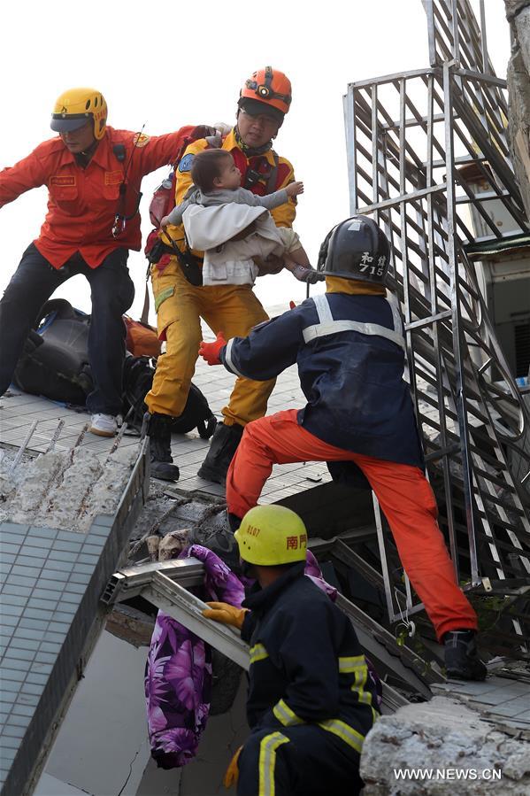 #CHINA-KAOHSIUNG EARTHQUAKE-TAINAN (CN)