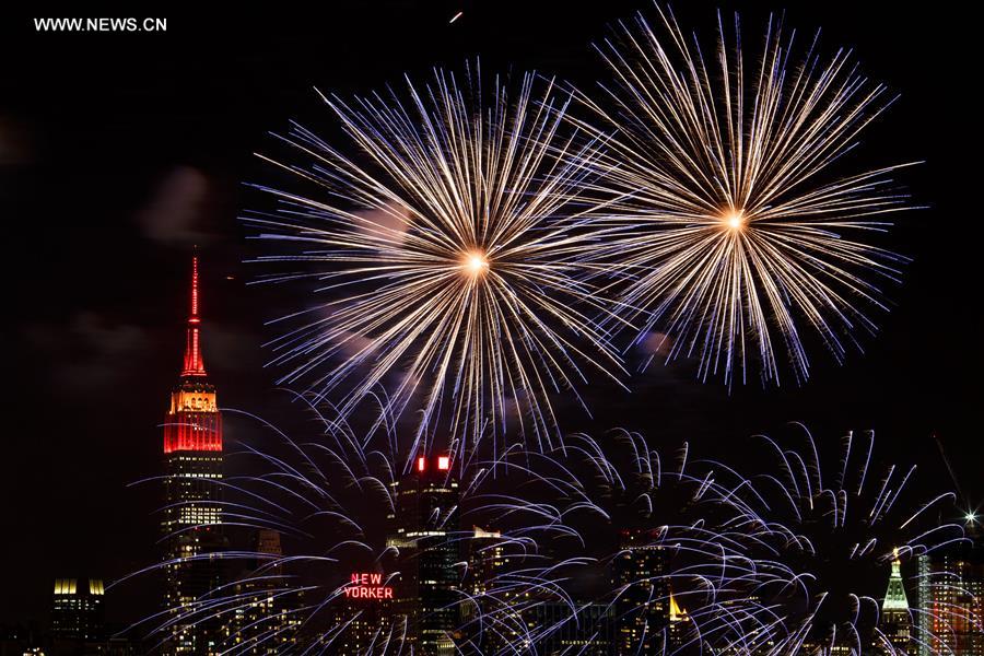 U.S.-NEW YORK-CHINESE LUNAR NEW YEAR-FIREWORKS