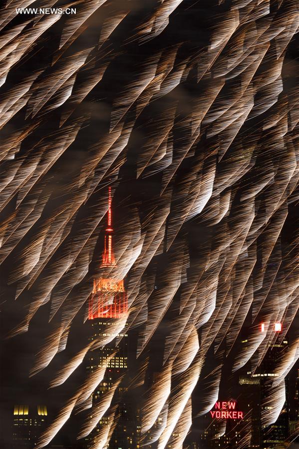 U.S.-NEW YORK-CHINESE LUNAR NEW YEAR-FIREWORKS