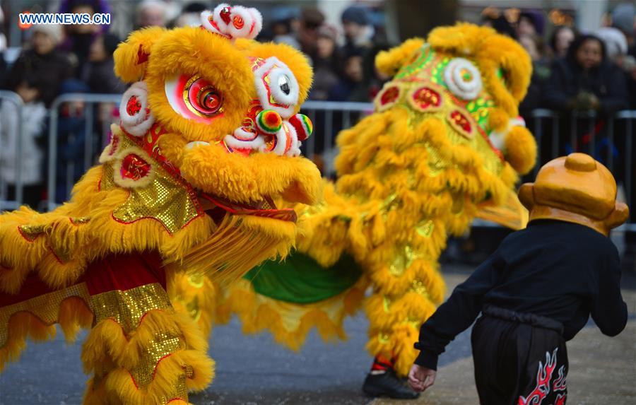 U.S.-NEW YORK-CHINESE NEW YEAR-PERFORMANCE