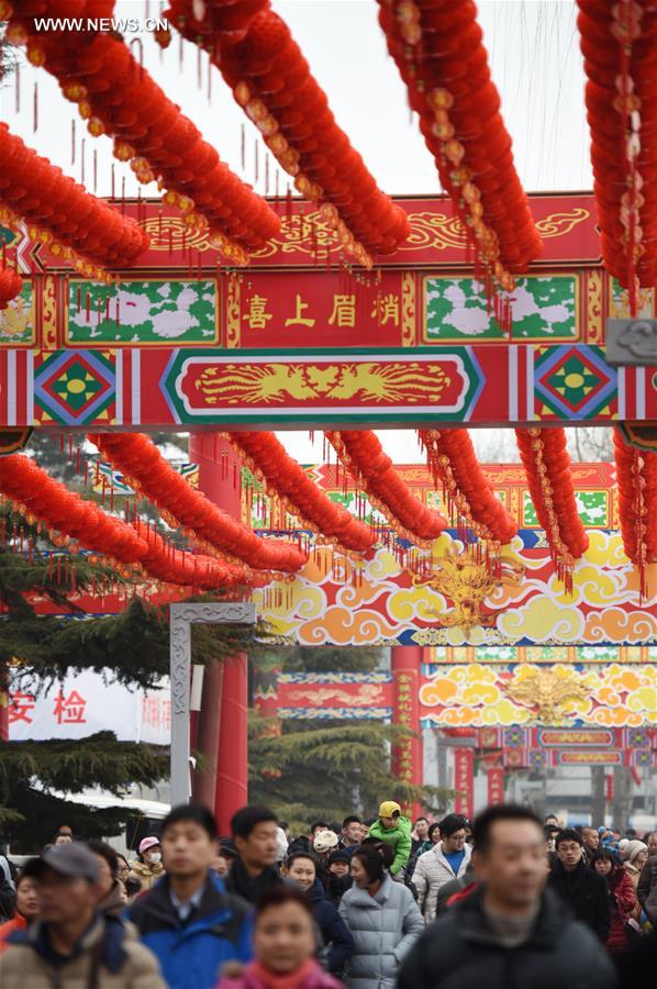 CHINA-BEIJING-SPRING FESTIVAL-TEMPLE FAIR (CN)