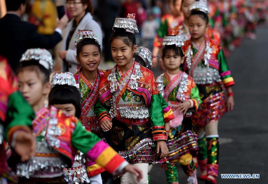 CHINA-YUNNAN-XINPING-HUAYAO DAI ETHNIC GROUP-HUAJIE FESTIVAL (CN)