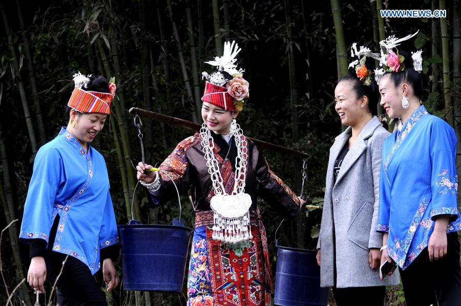 CHINA-GUIZHOU-MIAO PEOPLE-TRADITIONAL WEDDING(CN)