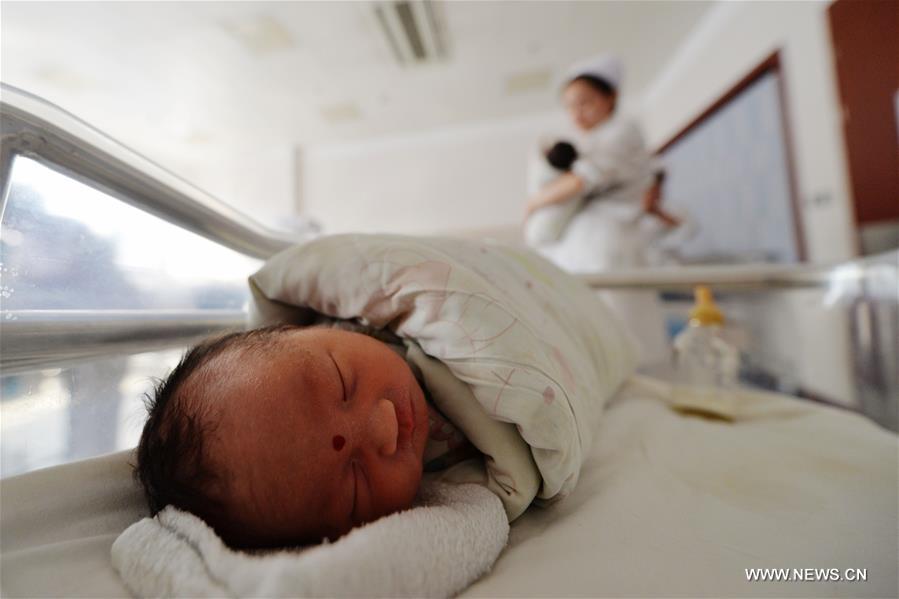 The hospital saw baby boom at the beginning of the Chinese Lunar New Year, with 352 babies born from Feb. 8 to 15