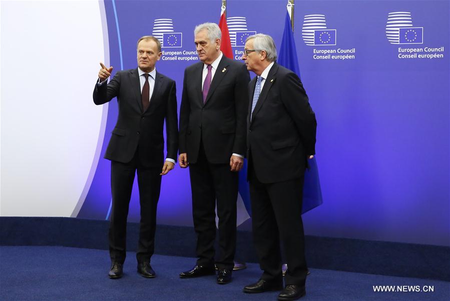 BELGIUM-BRUSSELS-EU-WESTERN BALKANS-MIGRATION