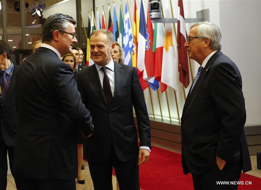 BELGIUM-BRUSSELS-EU-WESTERN BALKANS-MIGRATION