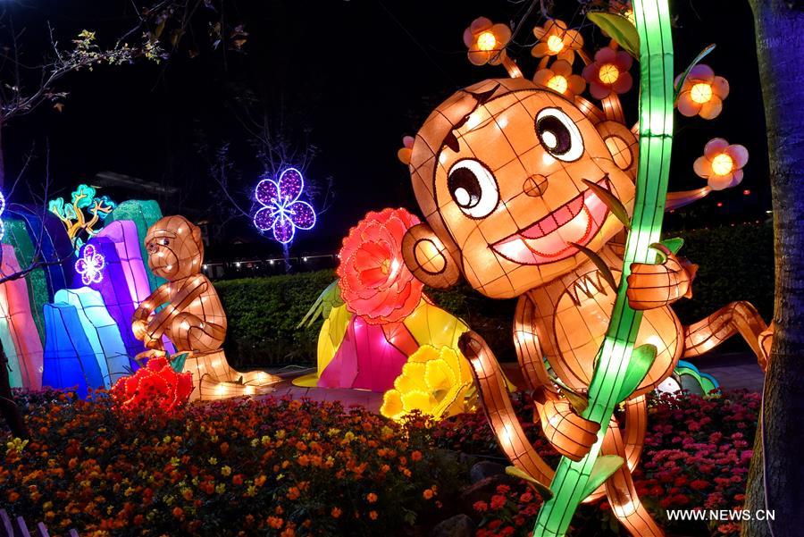 The Fo Guang Shan lantern show is held to greet the traditional Chinese Lantern Festival which falls on Feb. 22 this year.