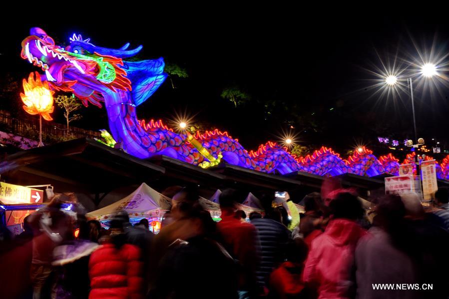 The Fo Guang Shan lantern show is held to greet the traditional Chinese Lantern Festival which falls on Feb. 22 this year.