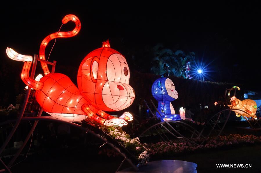 The Fo Guang Shan lantern show is held to greet the traditional Chinese Lantern Festival which falls on Feb. 22 this year.