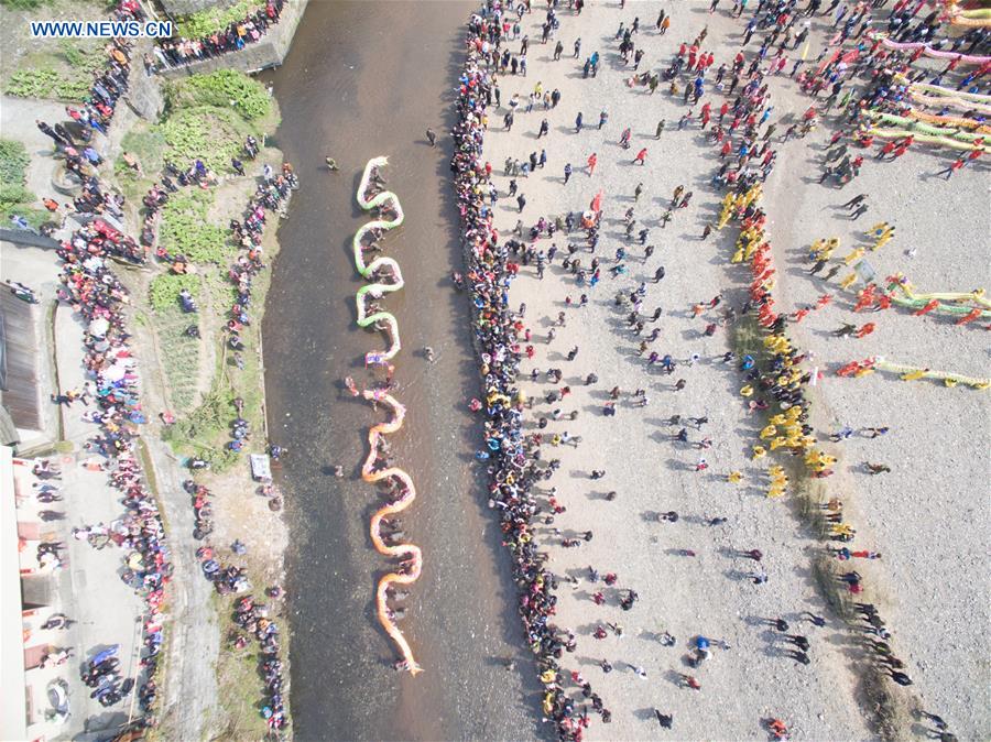 #CHINA-GUIZHOU-TONGREN-DRAGON DANCE (CN) 