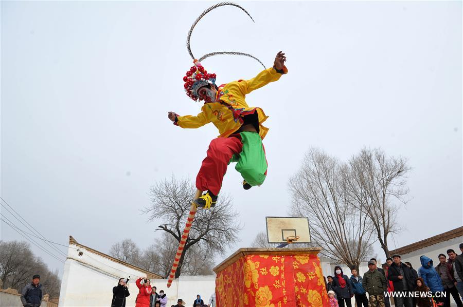 The traditional Lantern Festival fell on Feb. 22 this year