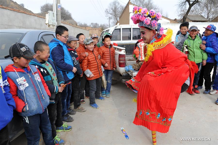 The traditional Lantern Festival fell on Feb. 22 this year