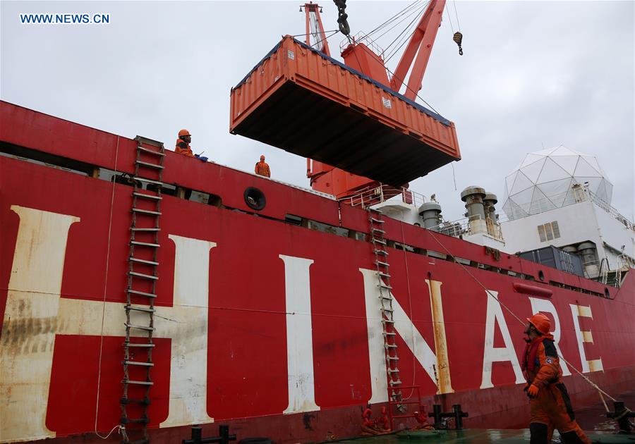 ANTARCTICA-XUELONG-AUSTRALIAN CASEY STATION (CN) 