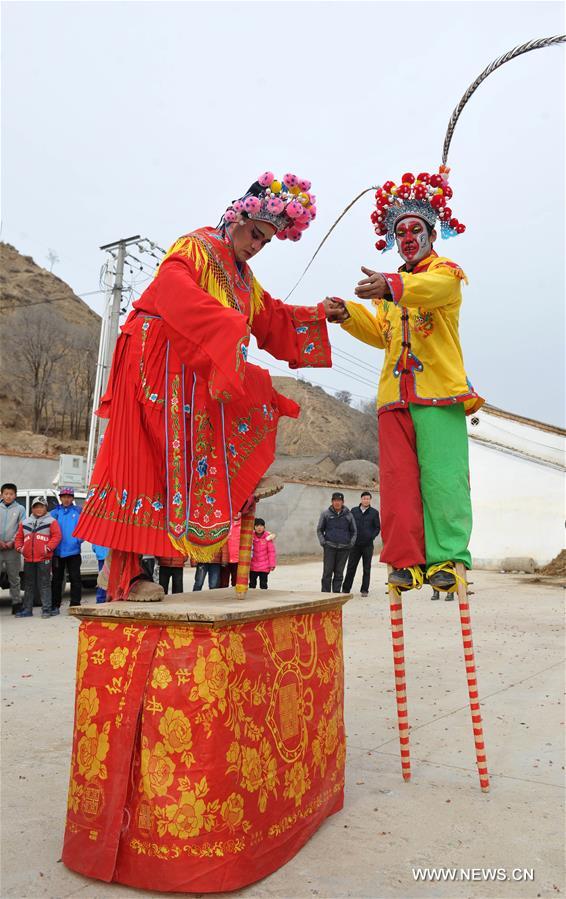 The traditional Lantern Festival fell on Feb. 22 this year