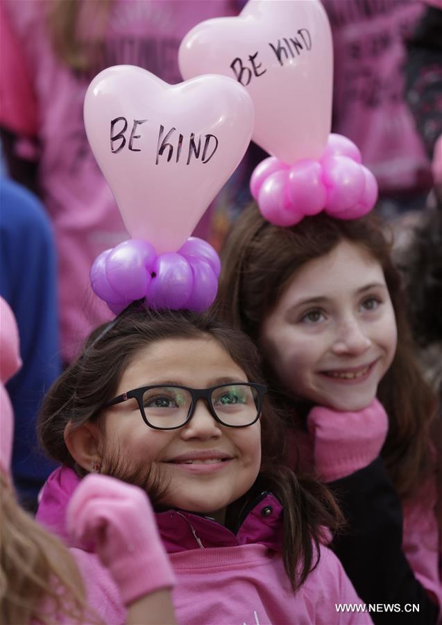 CANADA-VANCOUVER-PINK SHIRT DAY