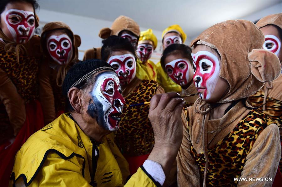 CHINA-SHANDONG-ZIBO-MONKEY OPERA (CN)